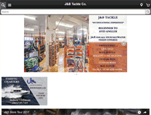 Tablet Screenshot of jbtackle.com